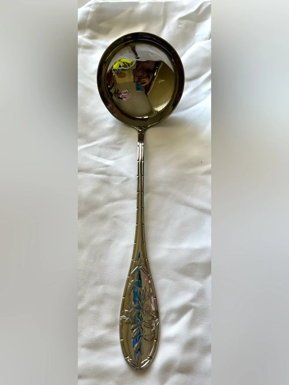 Portmeirion Botanic Garden 18/10 Stainless Steel Soup Ladle 11”